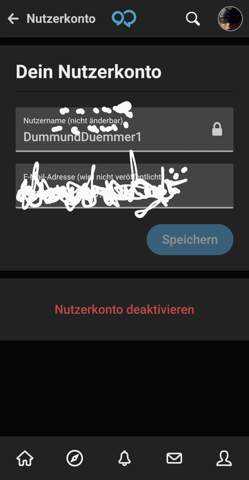 - (Namensänderung, gutefrage.net-App, Nutzername)