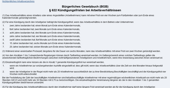 - (Kündigung, Arbeitnehmer)