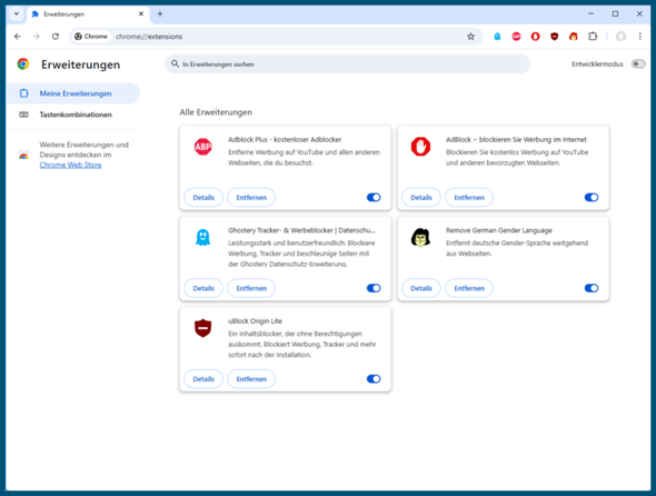 - (Google Chrome, Windows 11, einfrieren)