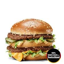 - (gesunde Ernährung, Pizza, McDonald's)