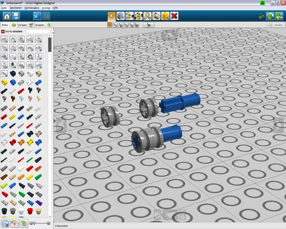 Die klemme und ihre teile  - (Lego, seilbahn)