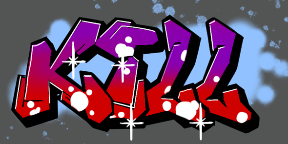 - (Kunst, zeichnen, Graffiti)