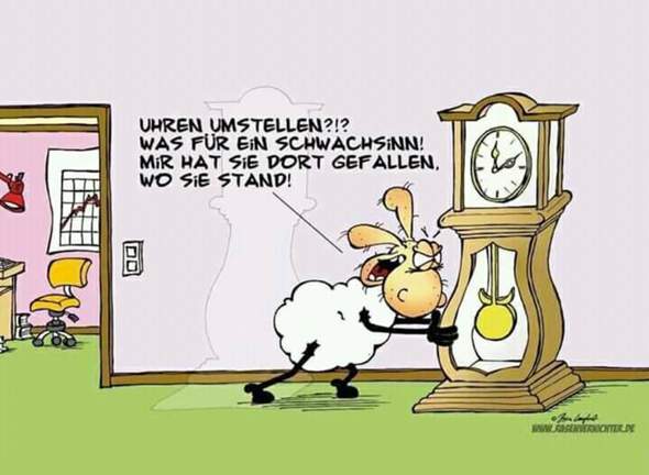 - (Schlaf, Sommerzeit, Winterzeit)