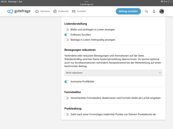 - (gutefrage-Nutzer, gutefrage.net-App, inkognito)