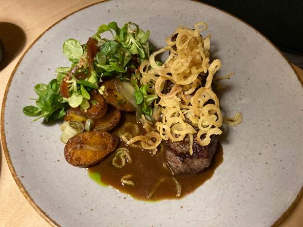 - (Essen, abnehmen, kochen)