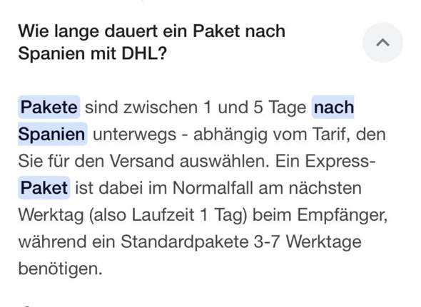 - (Post, Versand, Paket)