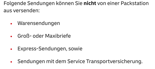 - (Post, Versand, DHL)