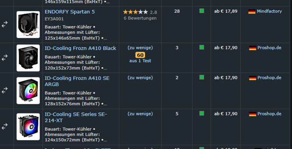 - (Gaming PC, Lüfter, CPU-Kühler)