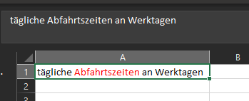 - (Formel, Microsoft Excel, Excel-Formel)