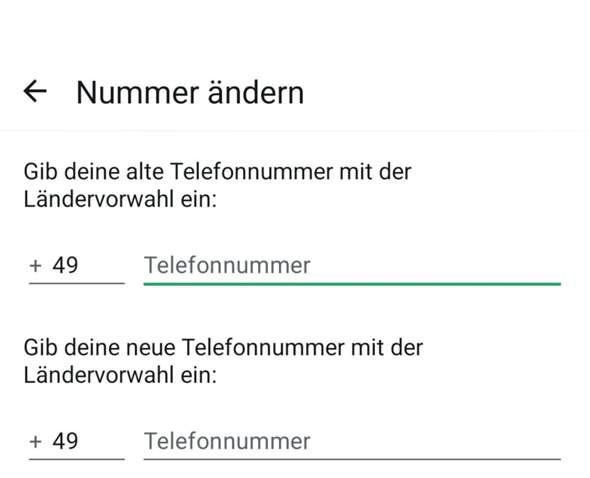 - (Internet, WhatsApp, Vertrag)