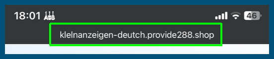 - (Betrug, Kleinanzeigen)