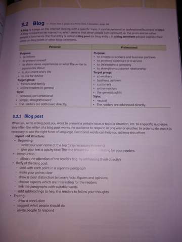 - (Abitur, Blogpost)