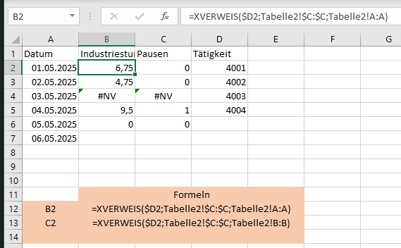 - (Microsoft Excel, Excel-Formel)