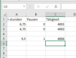 - (Microsoft Excel, Excel-Formel)