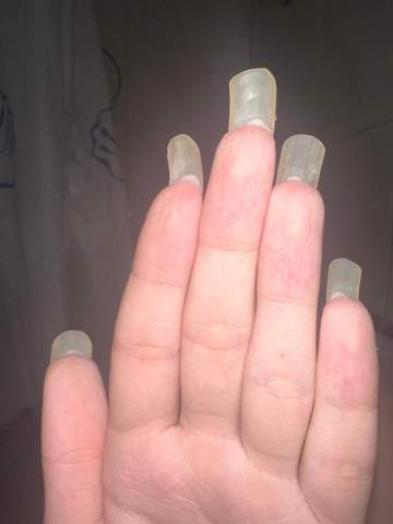 - (Mädchen, Nägel, Fingernägel)