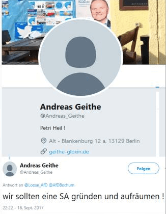 - (Deutschland, Nazi, Extremismus)