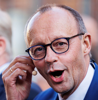 - (CDU, Friedrich Merz)
