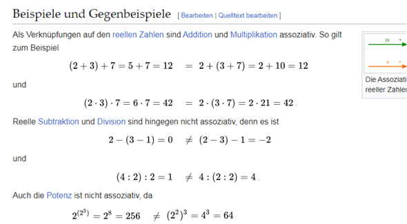 - (Mathematik, assoziativgesetz)
