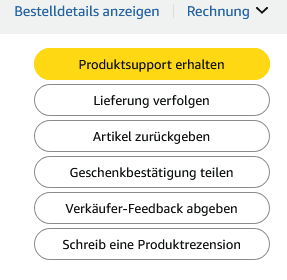- (Amazon, Versand, Bestellung)