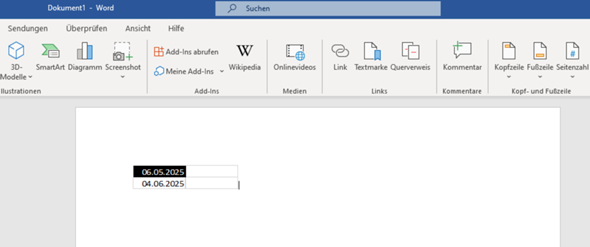 - (Microsoft Excel, Microsoft Word, Excel-Formel)