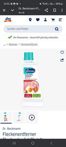 - (Kleidung, Flecken, Reinigung)