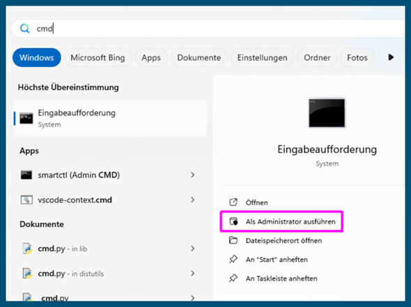 - (Windows, cmd)