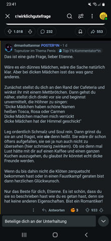- (Freundin, Crush)