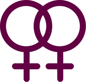 - (LGBT+, lesbisch, Lesben)