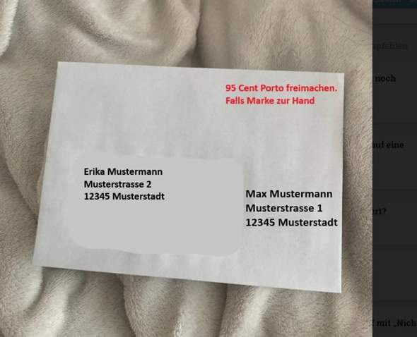 - (Post, Versand, Paket)