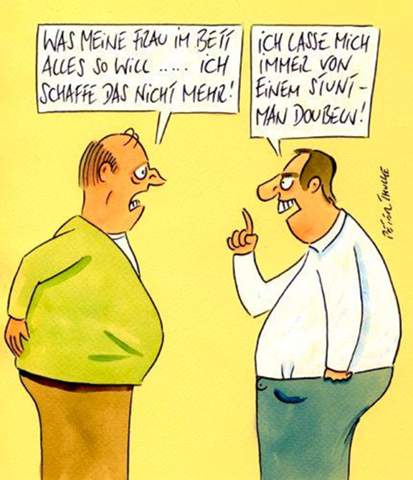 - (Männlichkeit, Schauspielerei, bereuen)
