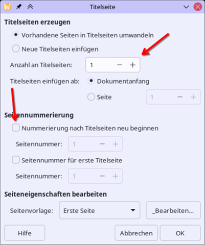 - (formatieren, LibreOffice)