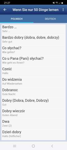 - (Sprache, Freunde, App)
