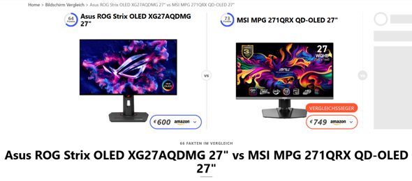 - (Gaming, Asus, MSI)