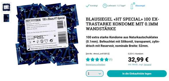 - (Kondom, Durex, billy-boy)