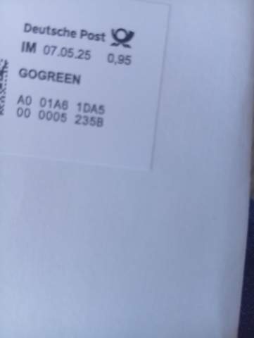 - (Post, Brief, Deutsche Post)