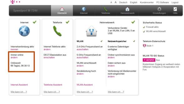 - (Internet, WLAN, Netzwerk)
