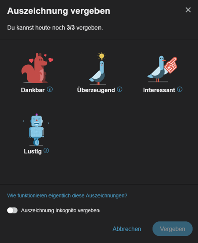 - (Level, gutefrage-Nutzer, Tägliche Mission)