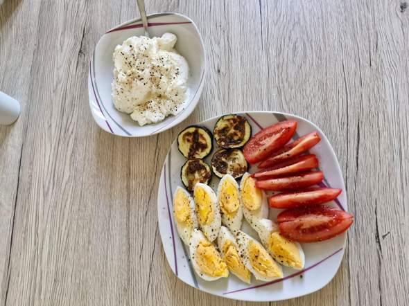 - (Kalorien, Hunger, Frühstück)