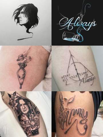 - (Tattoo, Harry Potter, tätowieren)