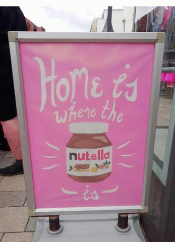 - (Nutella, geschmacksexplosion)