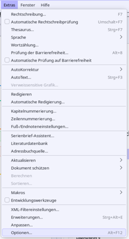 - (Microsoft, OpenOffice, LibreOffice)