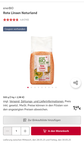 - (Geschmack, Linsen, Lieblingsessen)