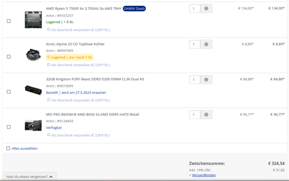 - (Gaming PC, CPU, Prozessor)
