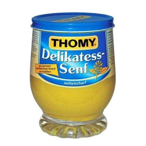 - (Trinkglas, senfglas)