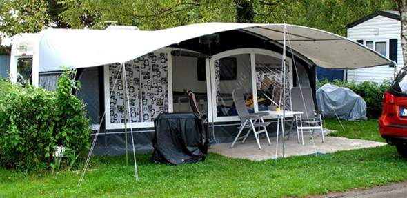 - (Camping, zelten, Zelt)