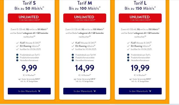 - (Internet, SIM-Karte)