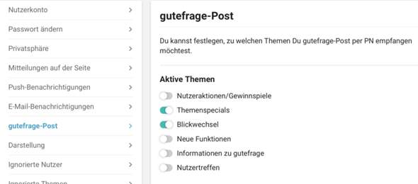- (gutefrage.net, Funktion, Community)