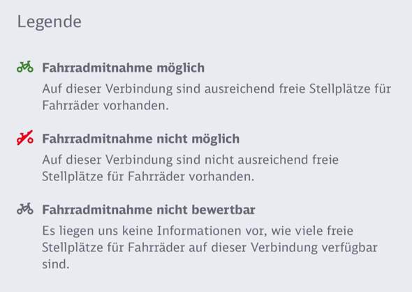 - (Fahrrad, Bahn, Zug)