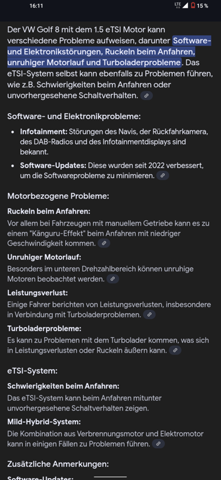 - (Autokauf, TÜV, VW)