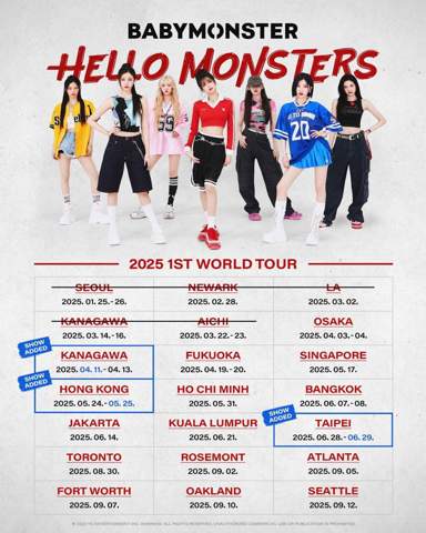 - (Europa, K-Pop, Tour)